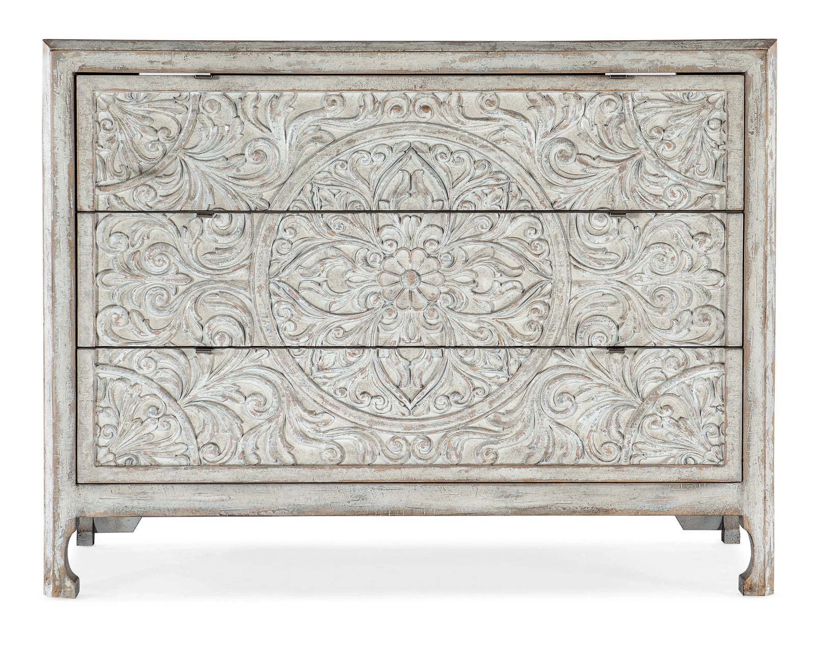 American Home Furniture Hooker Furniture La Grange Lockhart Three-Drawer Accent Chest