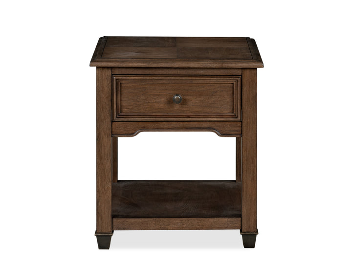 Cormac Brown Rectangular End Table - T6589-03