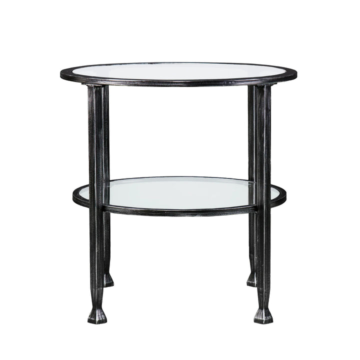 Jaymes Round Side Table - AmericanHomeFurniture