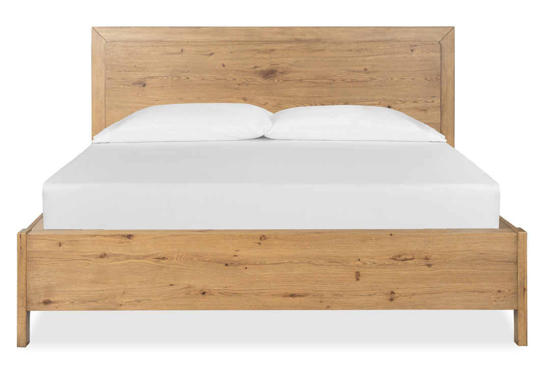 Davenport Rustic Caramel California King Panel Bed - B6309-74