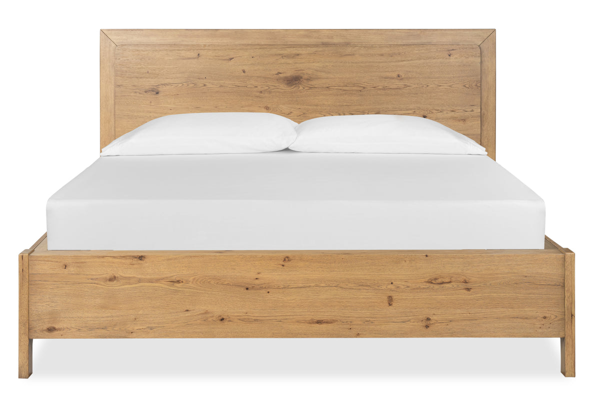 Davenport Rustic Caramel California King Panel Bed - B6309-74
