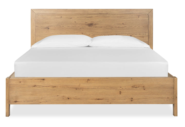 Davenport Rustic Caramel California King Panel Bed - B6309-74