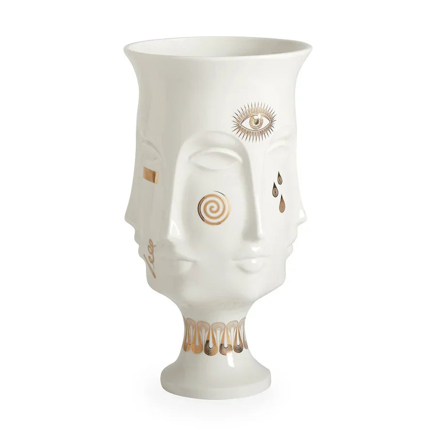 Jonathan Adler Gilded Dora Maar Urn VASES, JARS, + BOTTLES