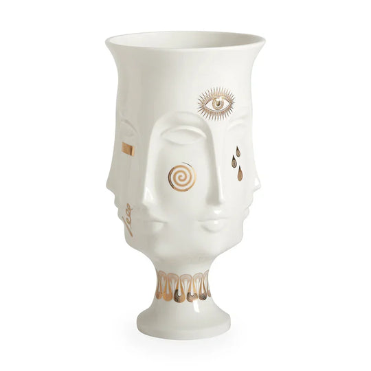Jonathan Adler Gilded Dora Maar Urn VASES, JARS, + BOTTLES