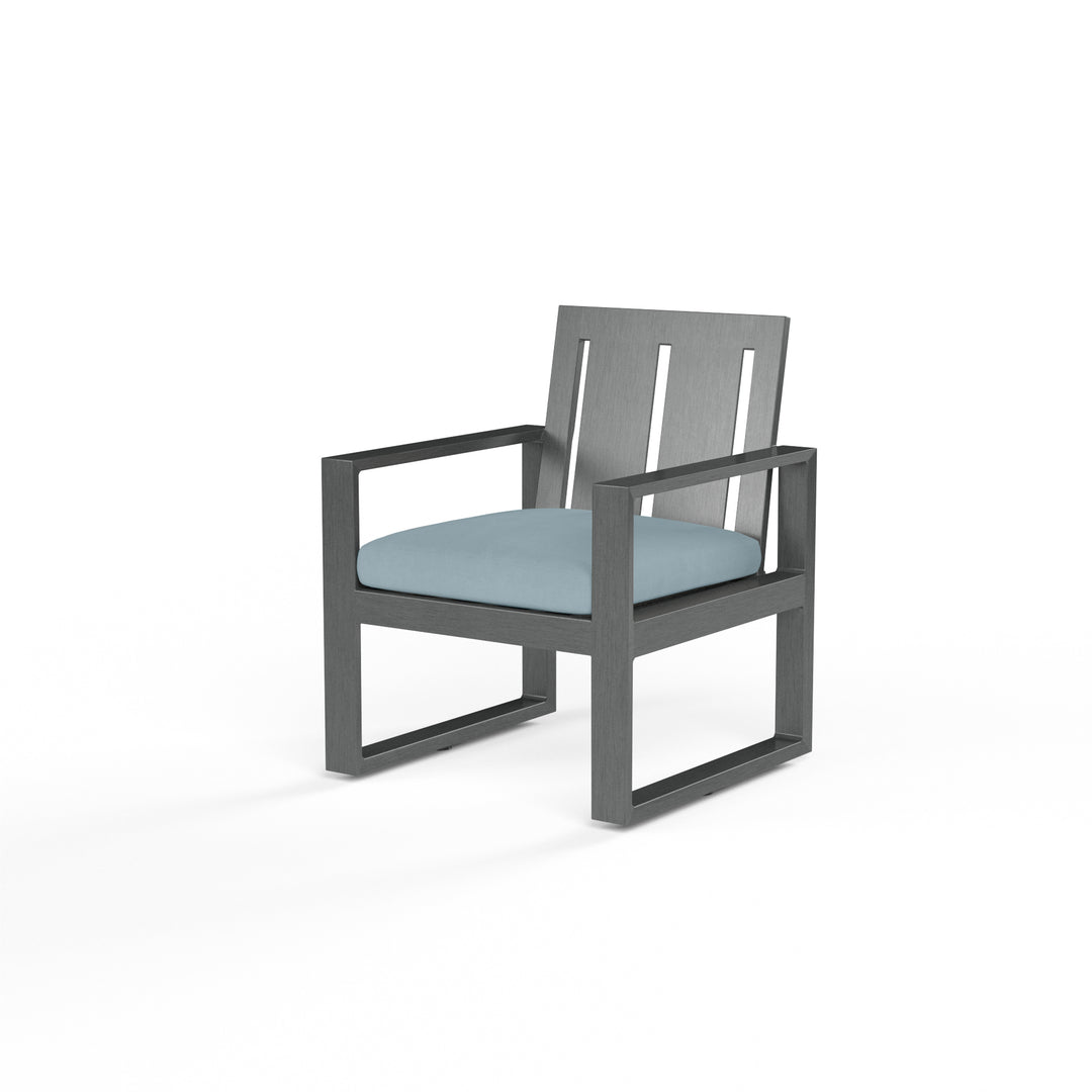 Redondo Dining Chair in Canvas Skyline, No Welt