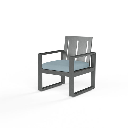 Redondo Dining Chair in Canvas Skyline, No Welt
