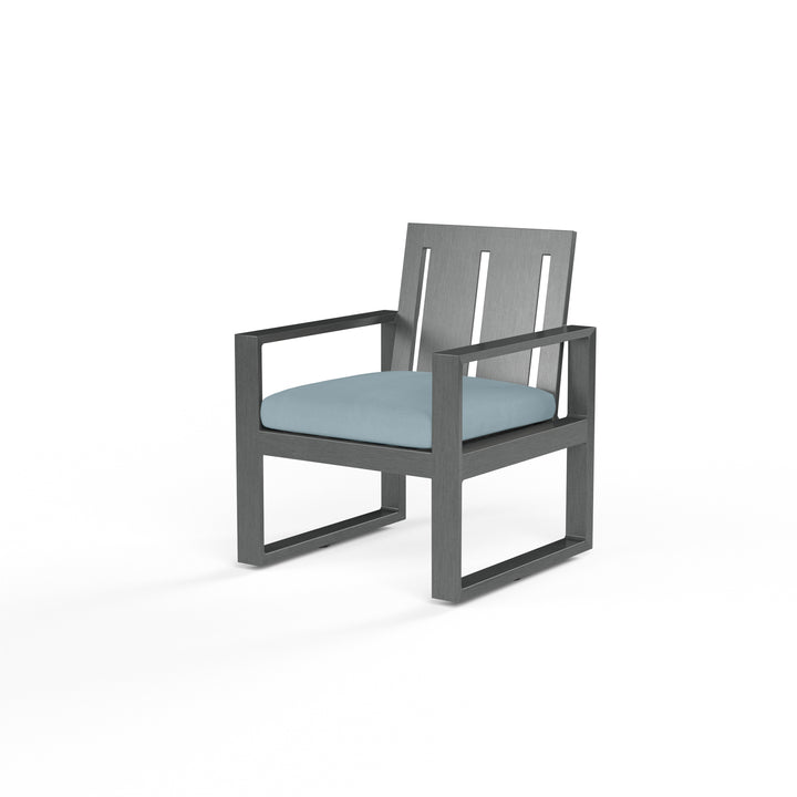 Redondo Dining Chair in Canvas Skyline, No Welt