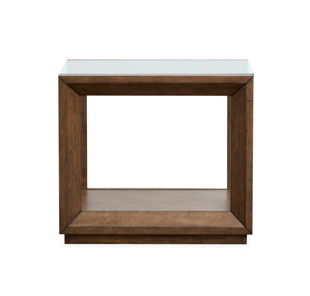 Sebastian Cinnamon Rectangular End Table - T6361-03