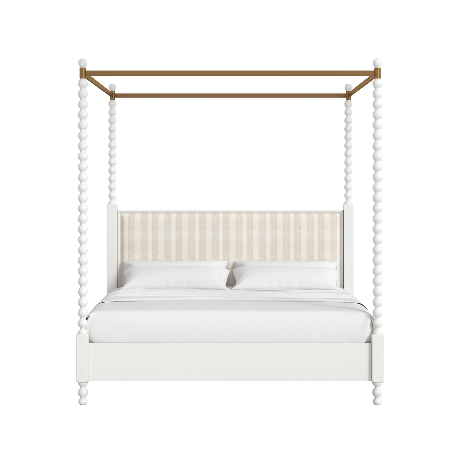 Haven KG Uph Canopy Poster Bed