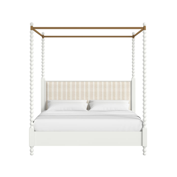 Haven KG Uph Canopy Poster Bed
