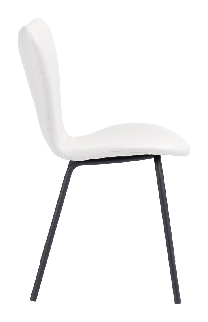 Torlo Dining Chair (Set of 2) White - AmericanHomeFurniture