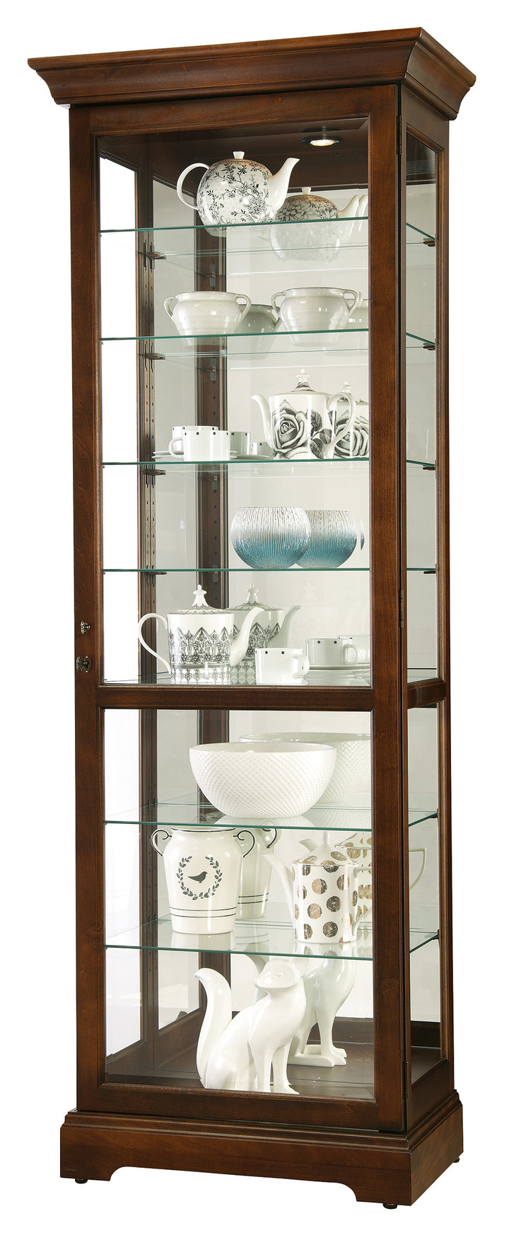 American Home Furniture | Howard Miller - Chesterbrook Curio Cabinet