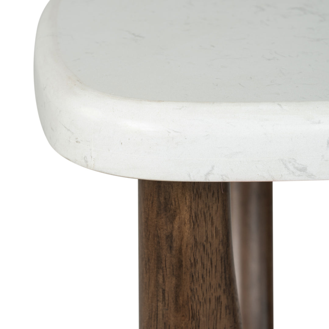 Arwen Turkish Coffee Shaped End Table - T5944-22