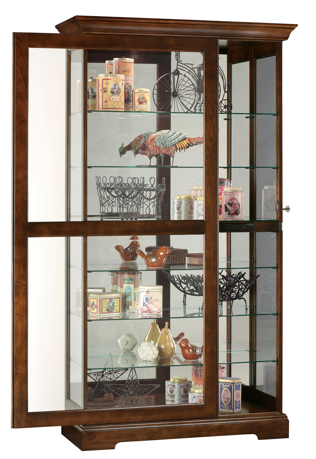 American Home Furniture | Howard Miller - Tyler Curio Cabinet