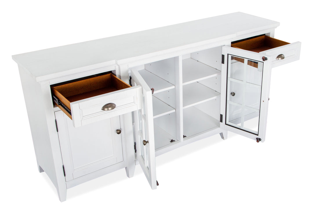 Heron Cove Chalk White 70" Console - E4400-05