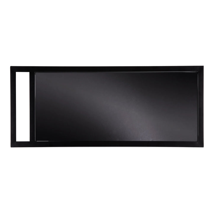 Holly & Martin Zephs Bar Cart – Black w/ Smoked Mirror - AmericanHomeFurniture