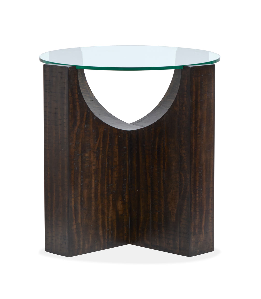 Beckham Rustic Tavern Round Accent Table - T6336-35
