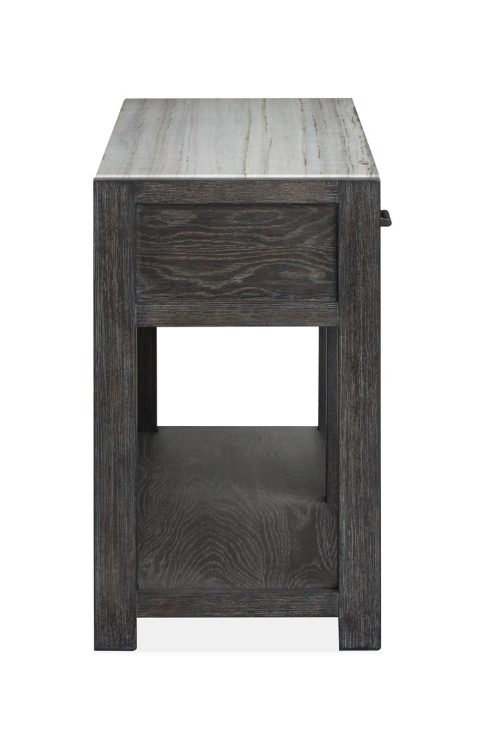 Plum Creek Ravenwood Black Rectangular Sofa Table - T5990-73