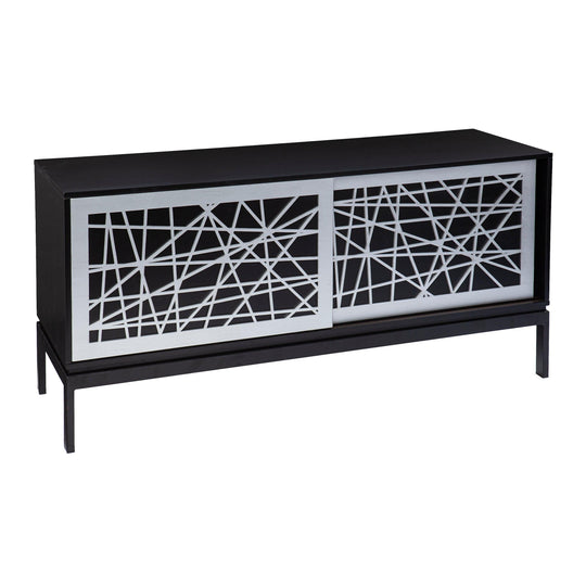 SEI Furniture Arminta Contemporary Media Cabinet CABINETS