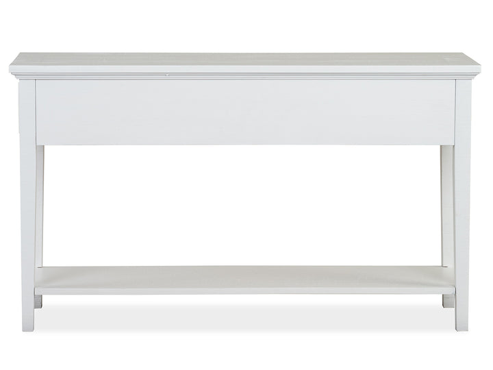 Heron Cove Chalk White Rectangular Sofa Table - T4400-73