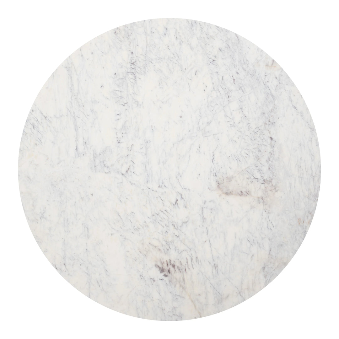 Strela Dining Table White & Black - AmericanHomeFurniture