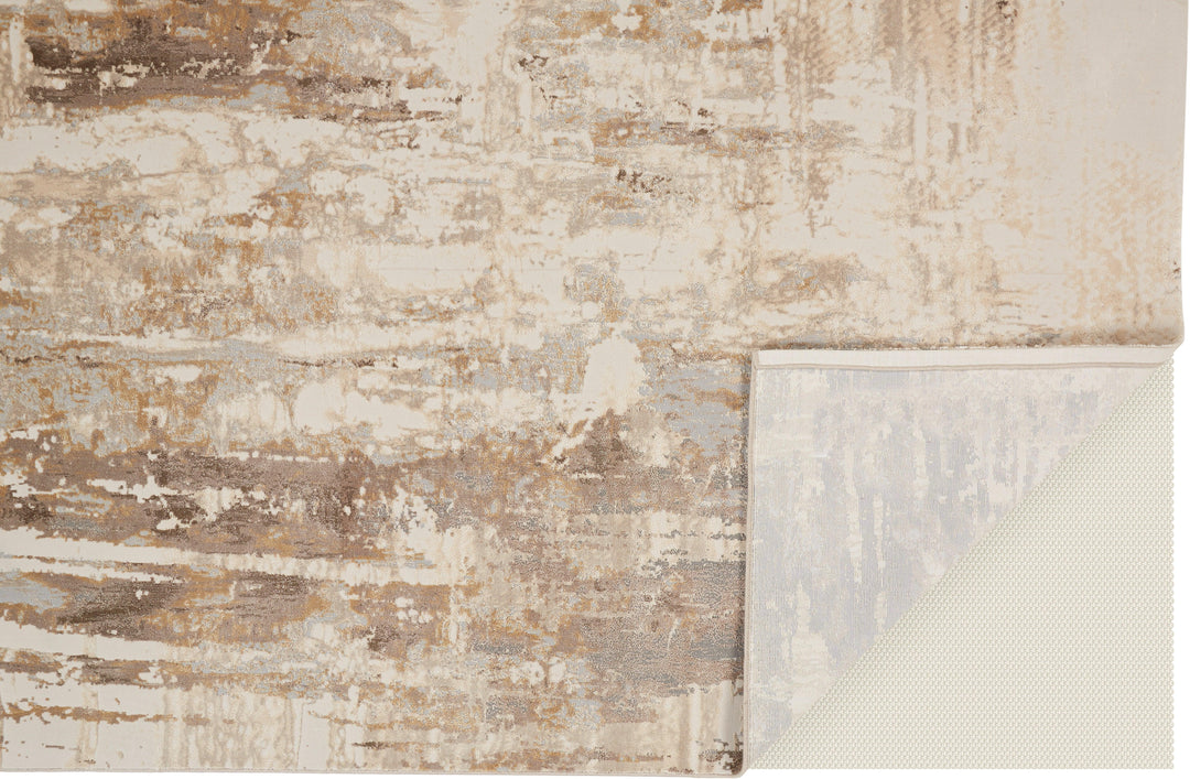 Round/7'9" x 7'9" /Gray/Beige