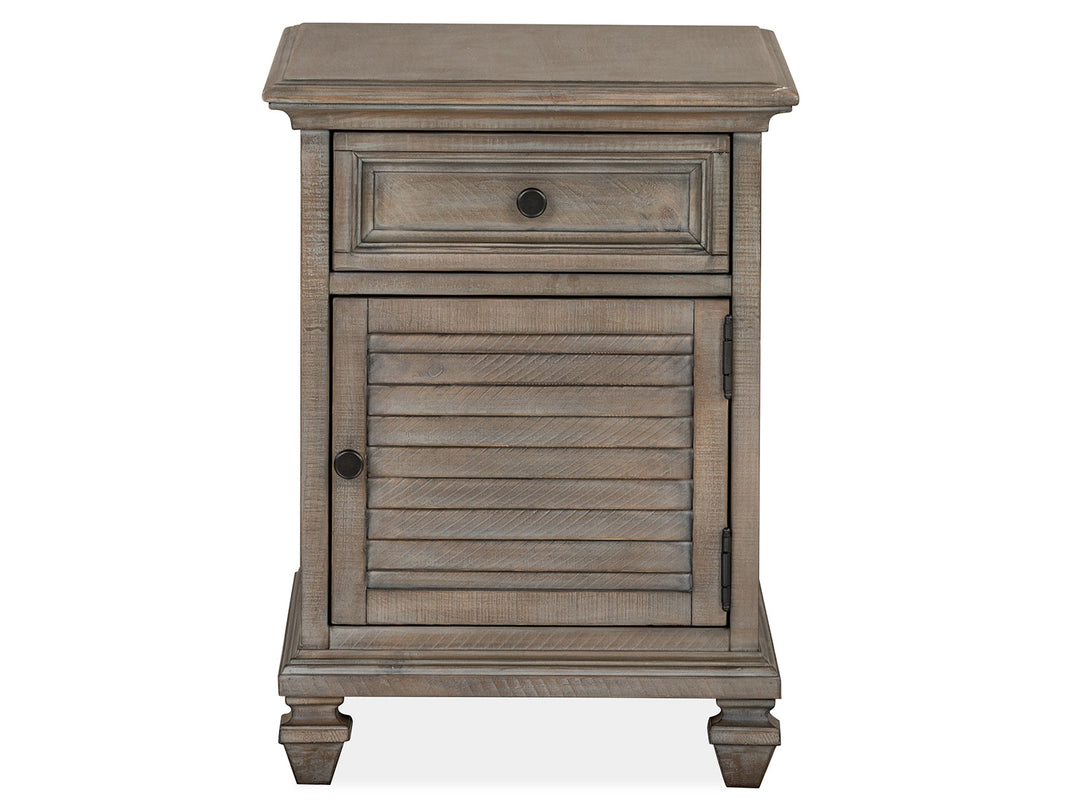 Lancaster Dovetail Grey Chairside End Table - T4352-10