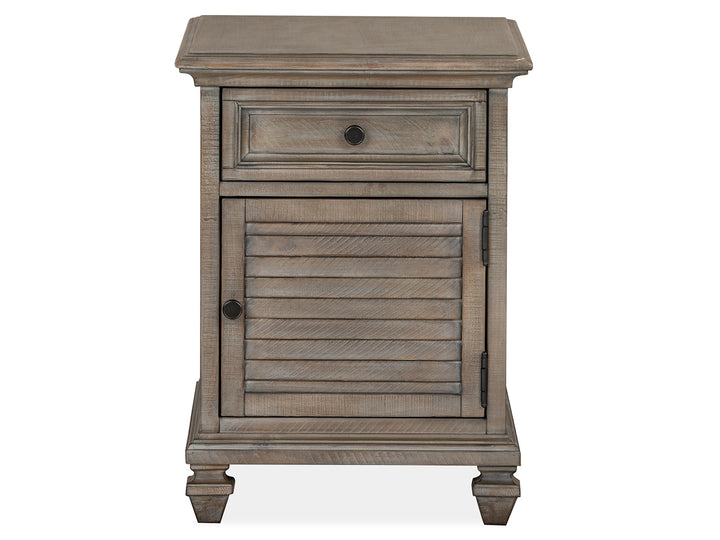 Lancaster Dovetail Grey Chairside End Table - T4352-10