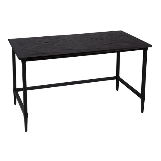 SEI Furniture Lawrenny Reclaimed Wood Desk - Black DESKS
