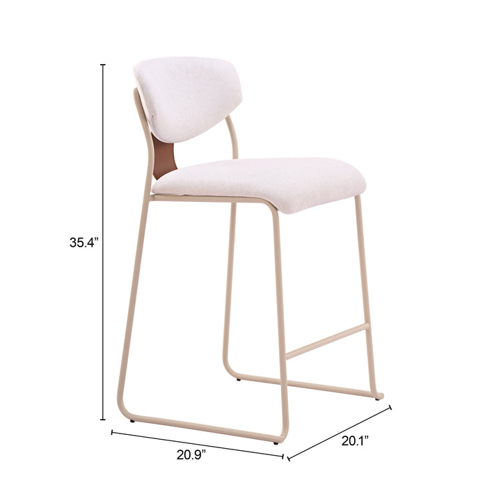 Meadow Counter Stool (Set of 4) Cloud White - 111213