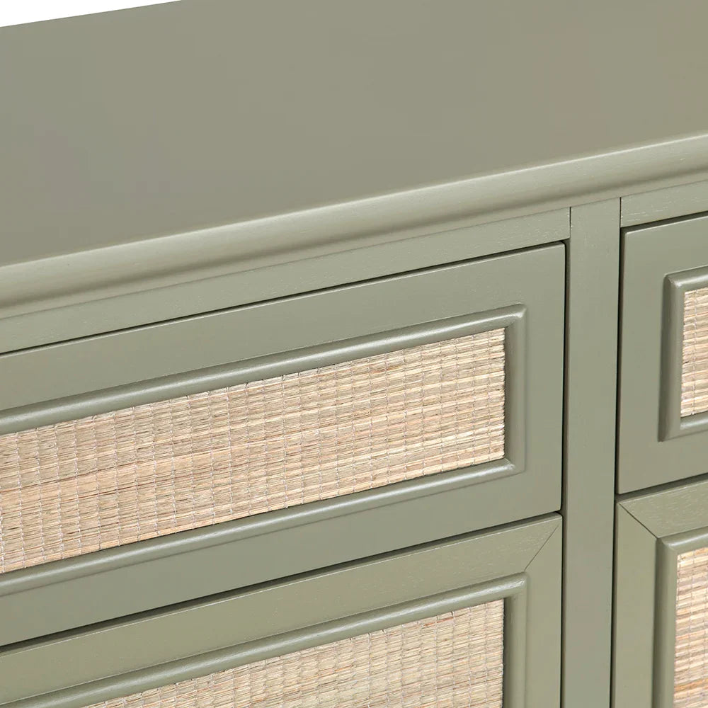 Crestview Collection Solace Four-Door Sideboard SIDEBOARDS + CREDENZAS