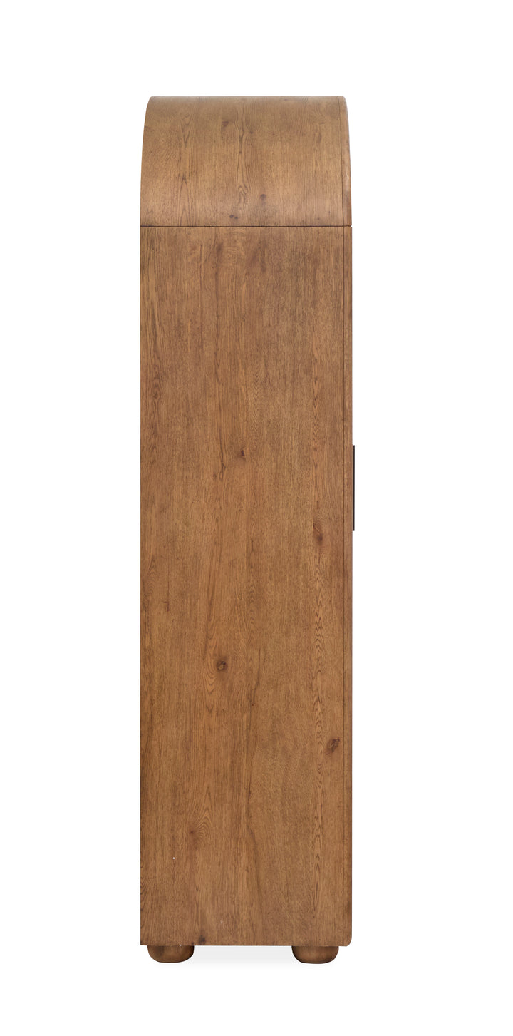 Woodward Dark Clove Display Cabinet - D6521-08