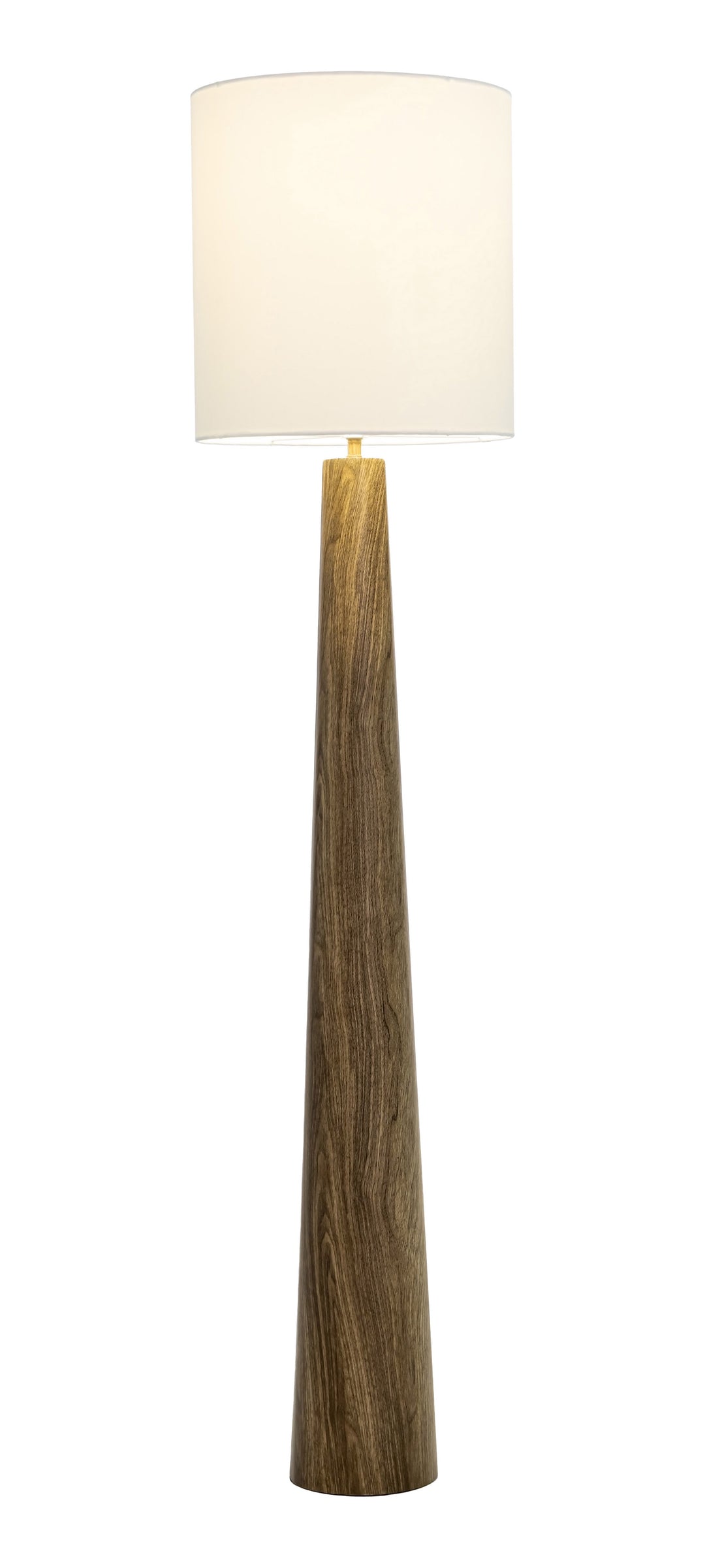 Woonari Solar Floor Lamp Brown