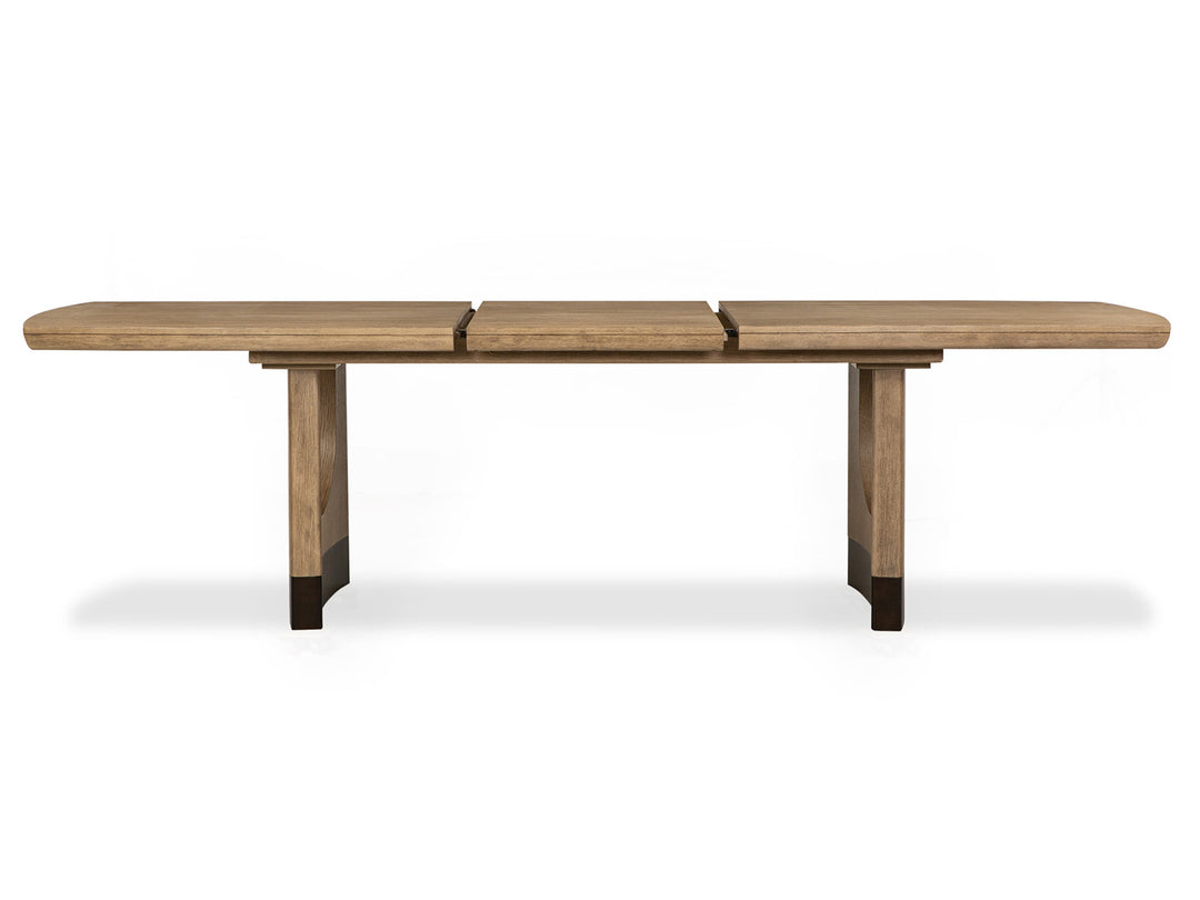 Tristan Swiss Coffee Extendable Trestle Dining Table - D5878-21