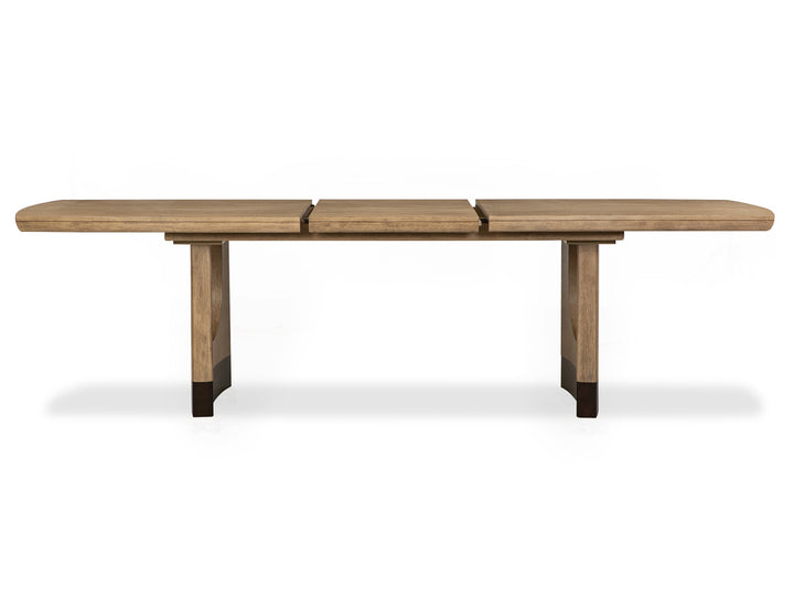 Tristan Swiss Coffee Extendable Trestle Dining Table - D5878-21