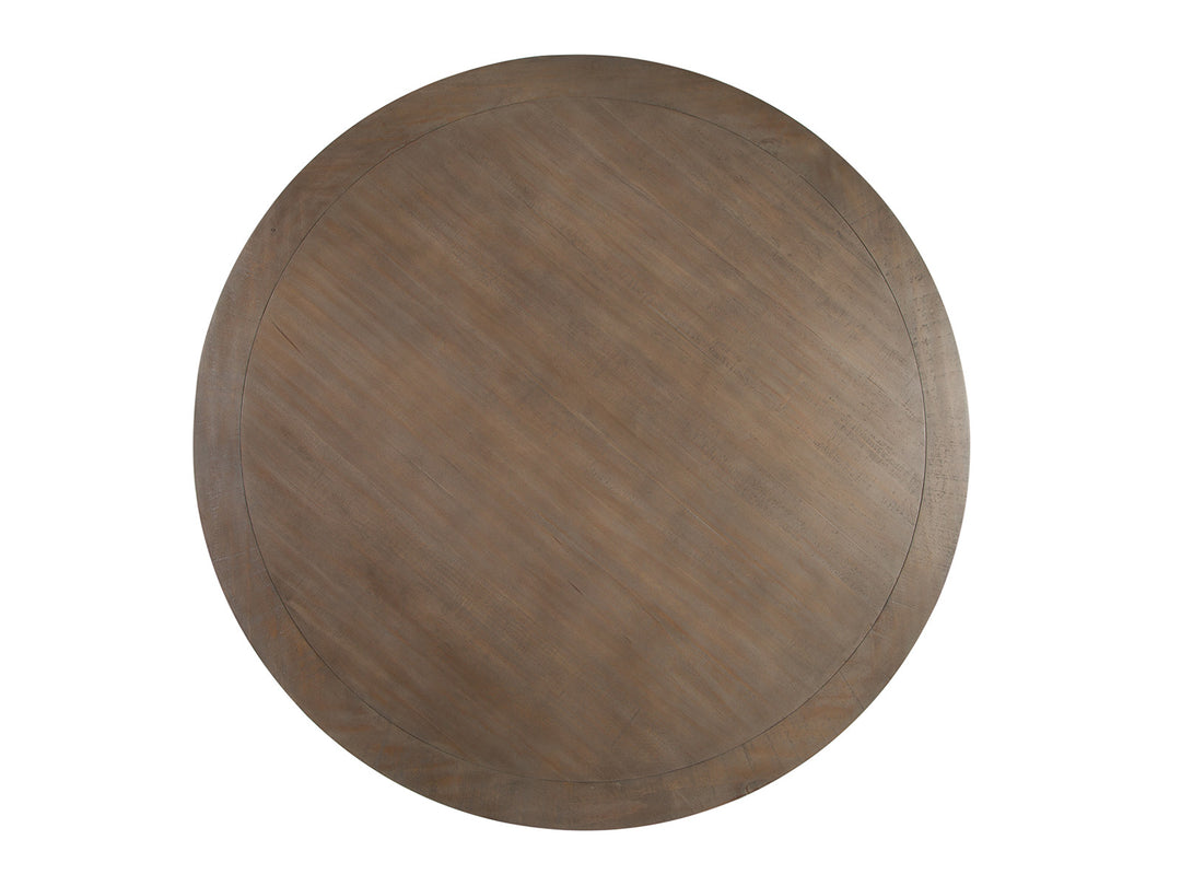 Paxton Place Dovetail Grey 52" Round Dining Table - D4805-27