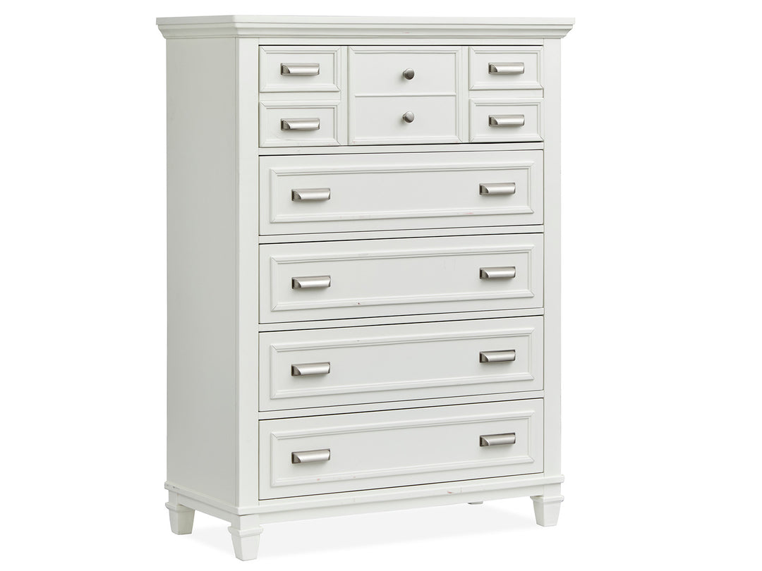 Charleston White Dove White Drawer Chest - B5611-10WH