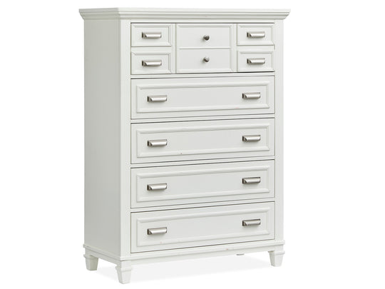 Charleston White Dove White Drawer Chest - B5611-10WH