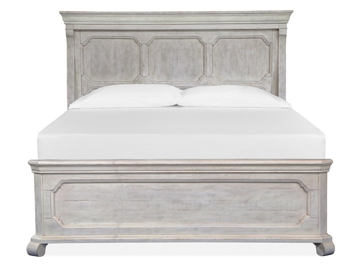 Bronwyn Alabaster California King Panel Bed - B4436-74