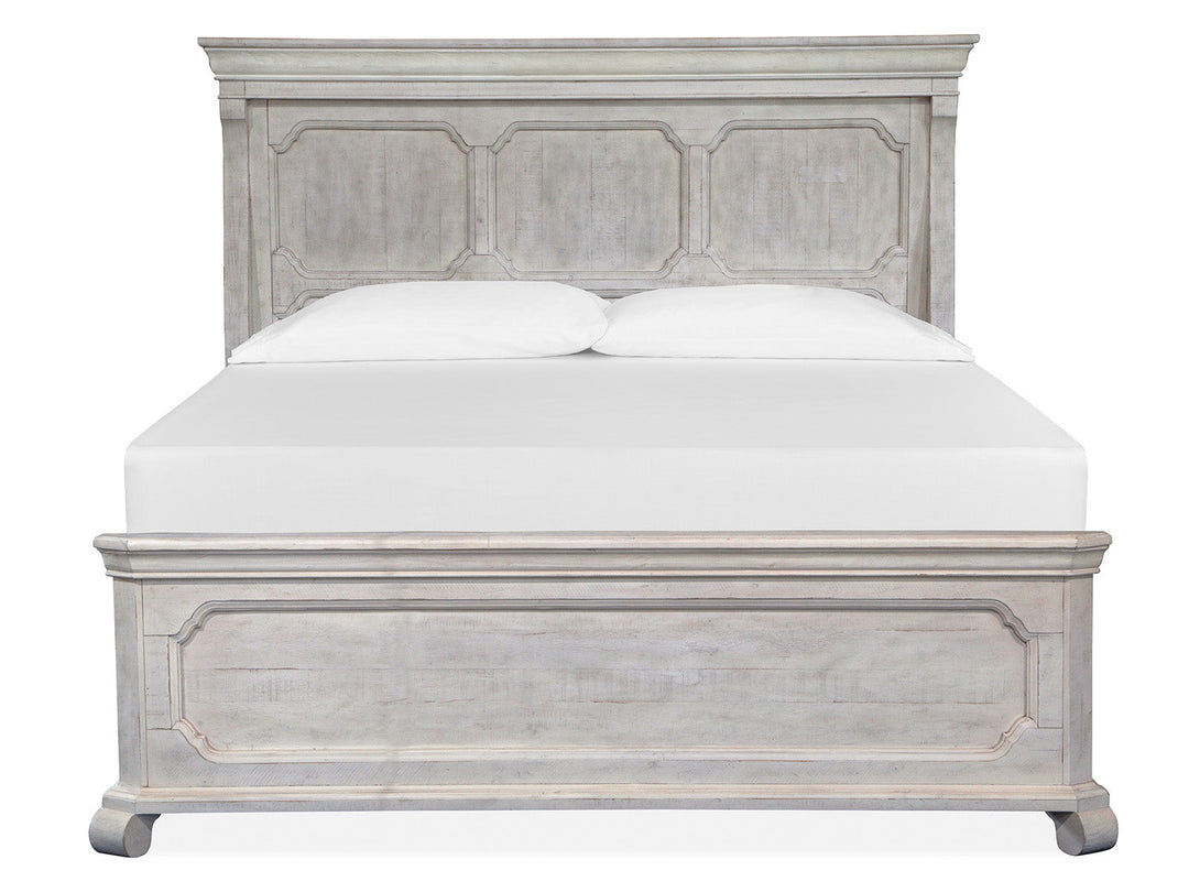 Bronwyn Alabaster Panel Bed