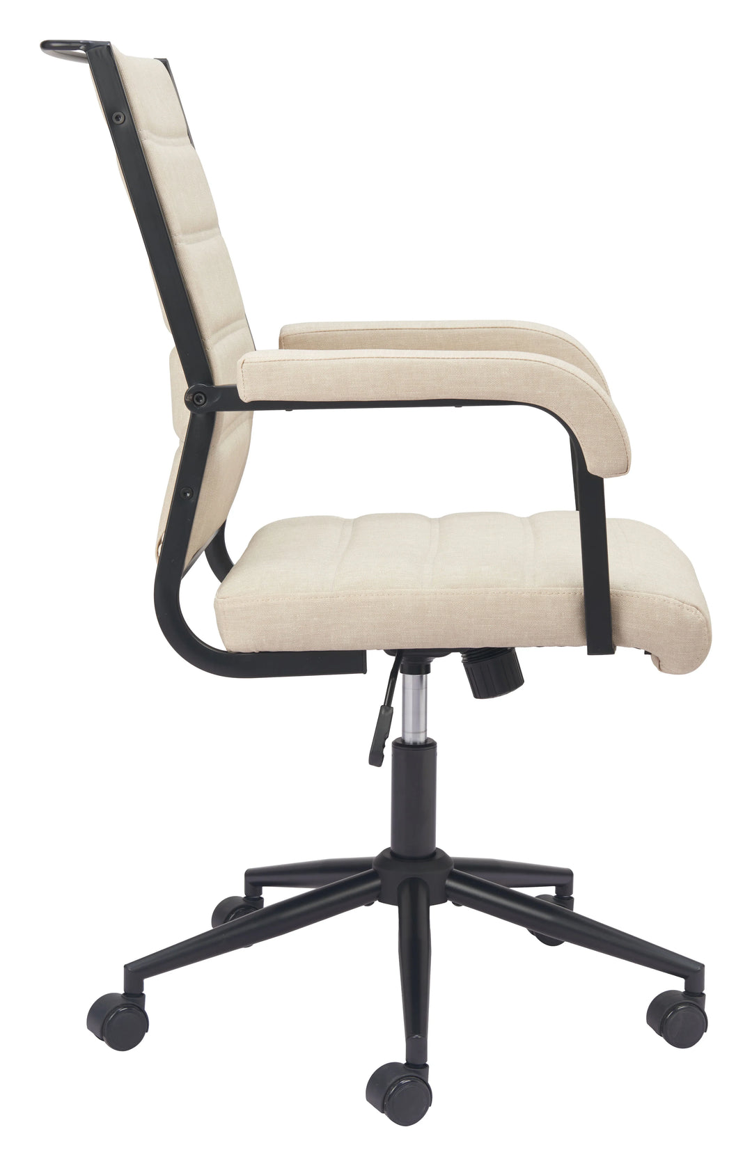 Auction Office Chair Beige - AmericanHomeFurniture