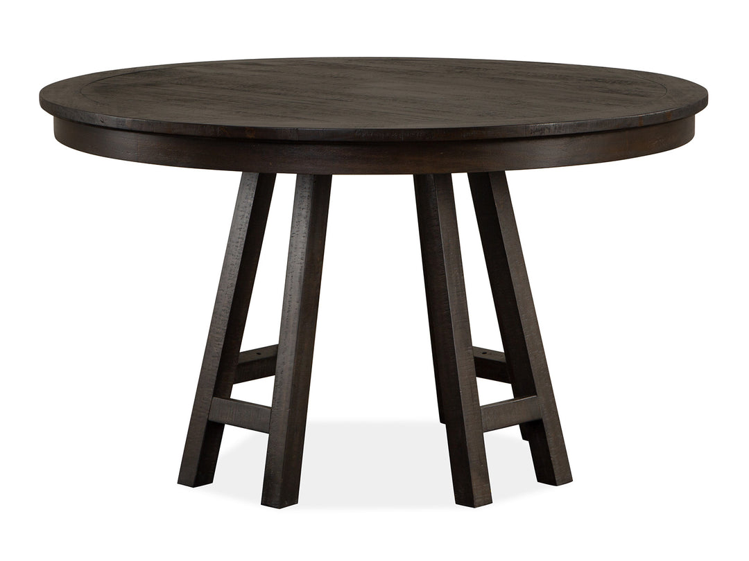 Westley Falls Graphite 52" Round Dining Table - D4399-27
