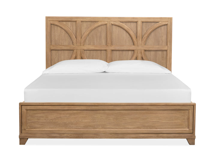 Coventry Honey Wheat Queen Panel Bed - B6480-54