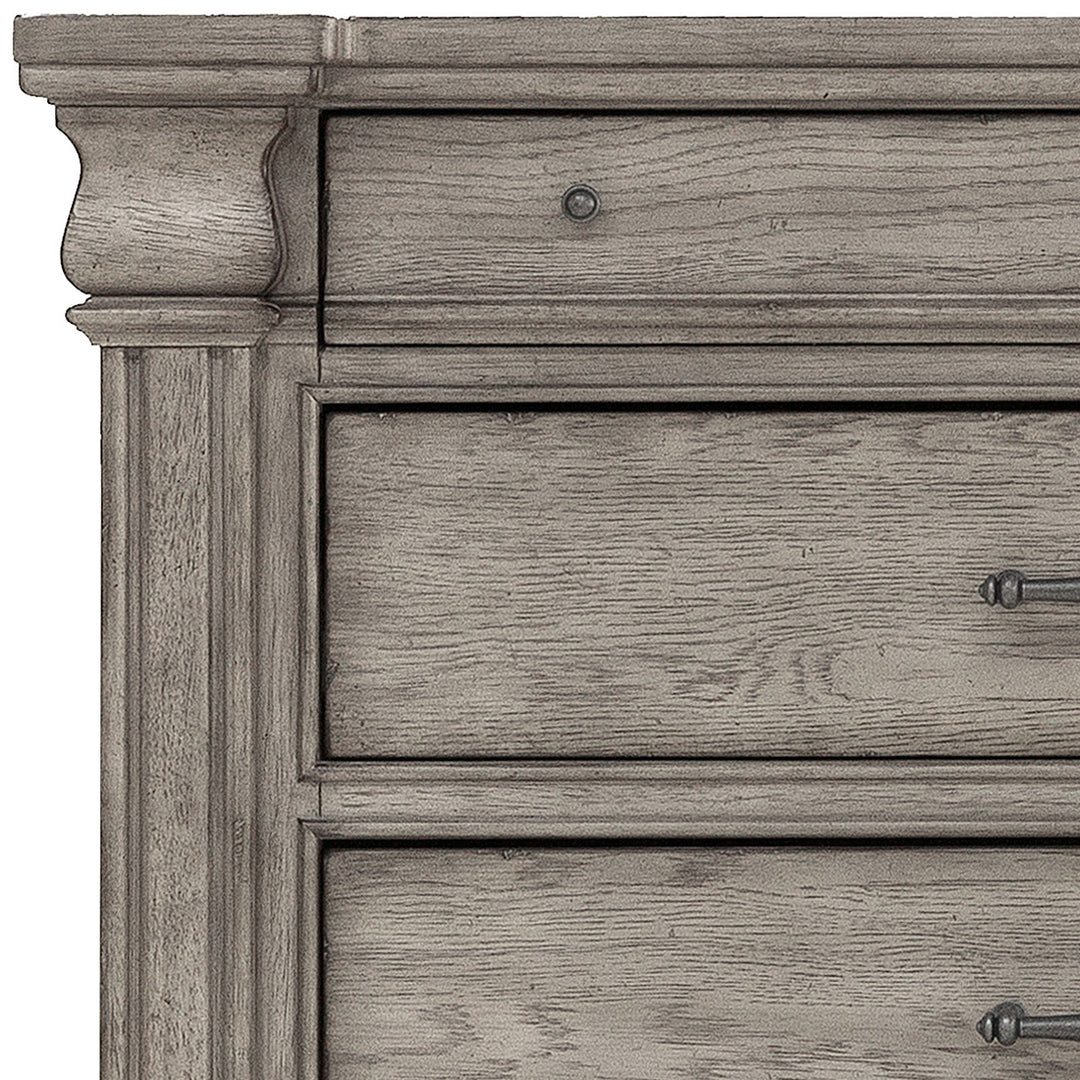 Madison Ridge Heritage Taupe 6 Drawer Chest - P091124
