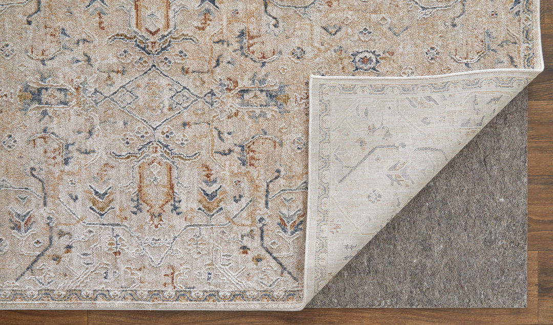 Rectangle/Beige-Blue