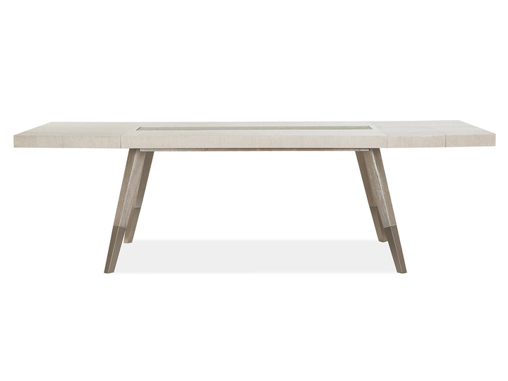 Lenox Acadia White Extendable Rectangular Dining Table - D5490-20