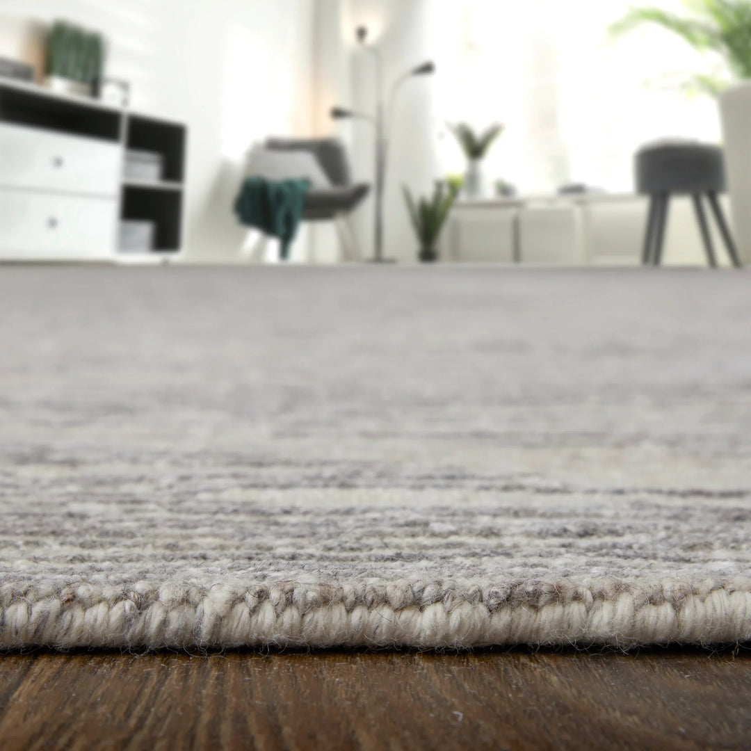 Rectangle/Taupe-Ivory