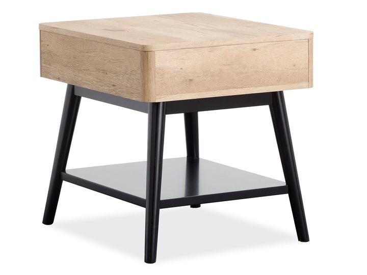 Fletcher Driftwood Rectangular End Table - T5864-03