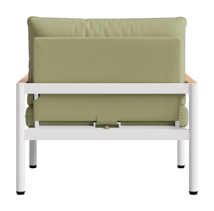 Lychee Armchair Green