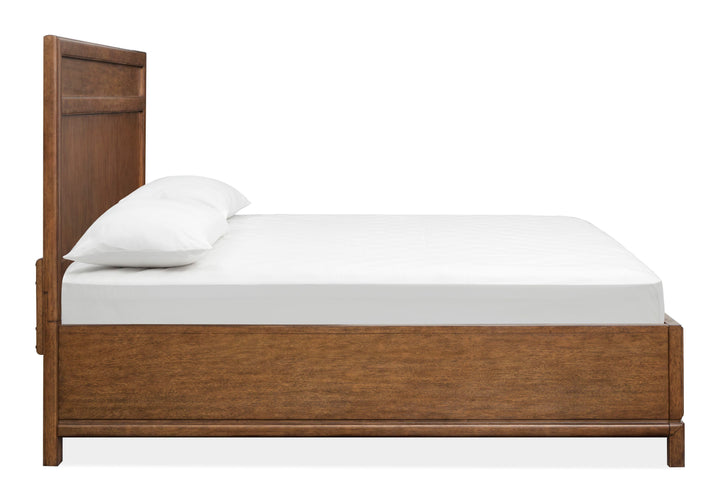 Ridgefield Russet King Panel Bed - B6436-64